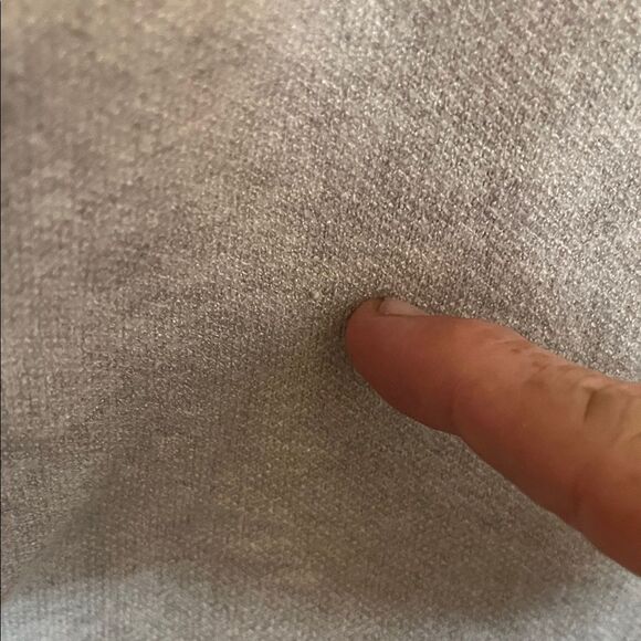 Anthropologie Maeve The Logan Gray Red Heart Modern Boho Pullover Sweater - Picture 10 of 14